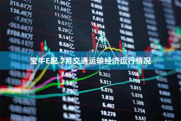 宝牛E配 7月交通运输经济运行情况
